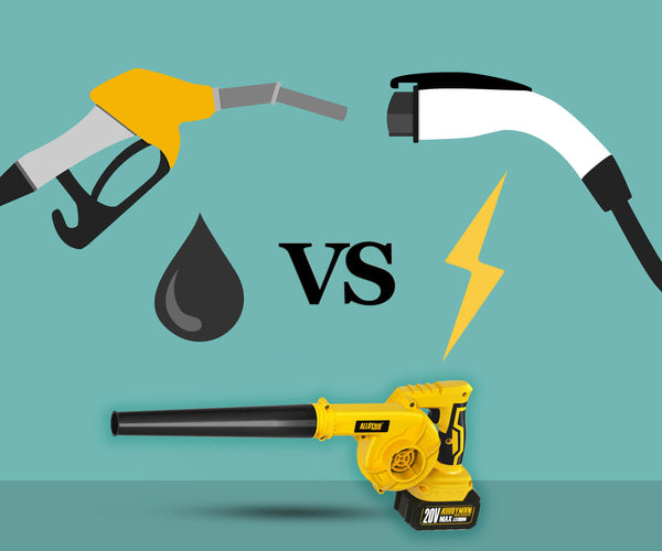 What's better gas or electric leaf blower? Alloyman