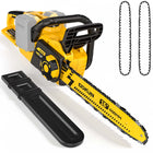 16-Inch Brushless Cordless Chainsaw, 40V (2 x 20V MAX) Battery Chain Saw Compatible with Dewalt Battery, Ideal for Wood/Tree Cutting, Pruning,(Tool Only)
