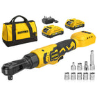 20V Brushless Cordless Ratchet Wrench, 3/8