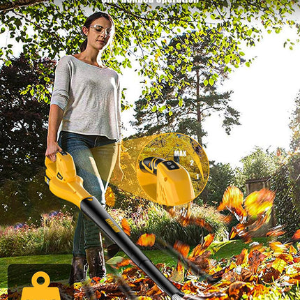 Alloyman 40V Max Cordless Leaf Blower 350CFM150MPH Electric Leaf Blowers, with 2 Packs Batteries & Fast Charger