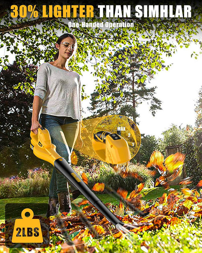 Alloyman 40V MAX 350 CFM / 150 MPH Cordless Leaf Blower