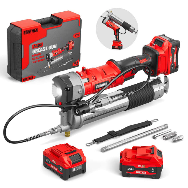 Alloyman-2-en-1-Pistola-Engrasadora-Inalámbrica-Kit-12000-psi