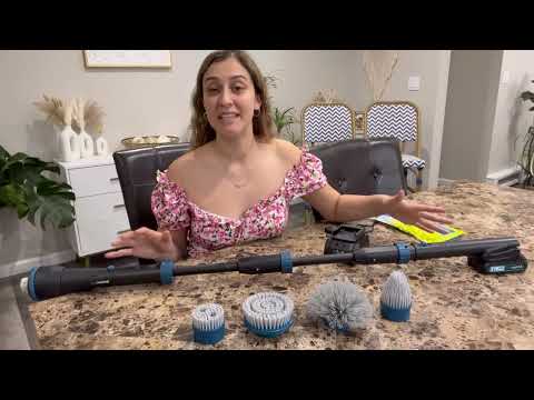 BEI&HONG 20V 1000RPM Electric Spin Scrubber