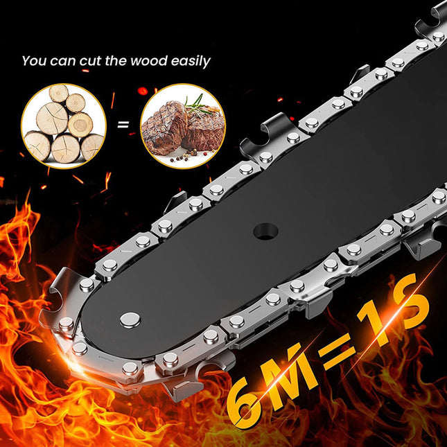 Motosierras Alloyman de 6 pulgadas (paquete de 2)